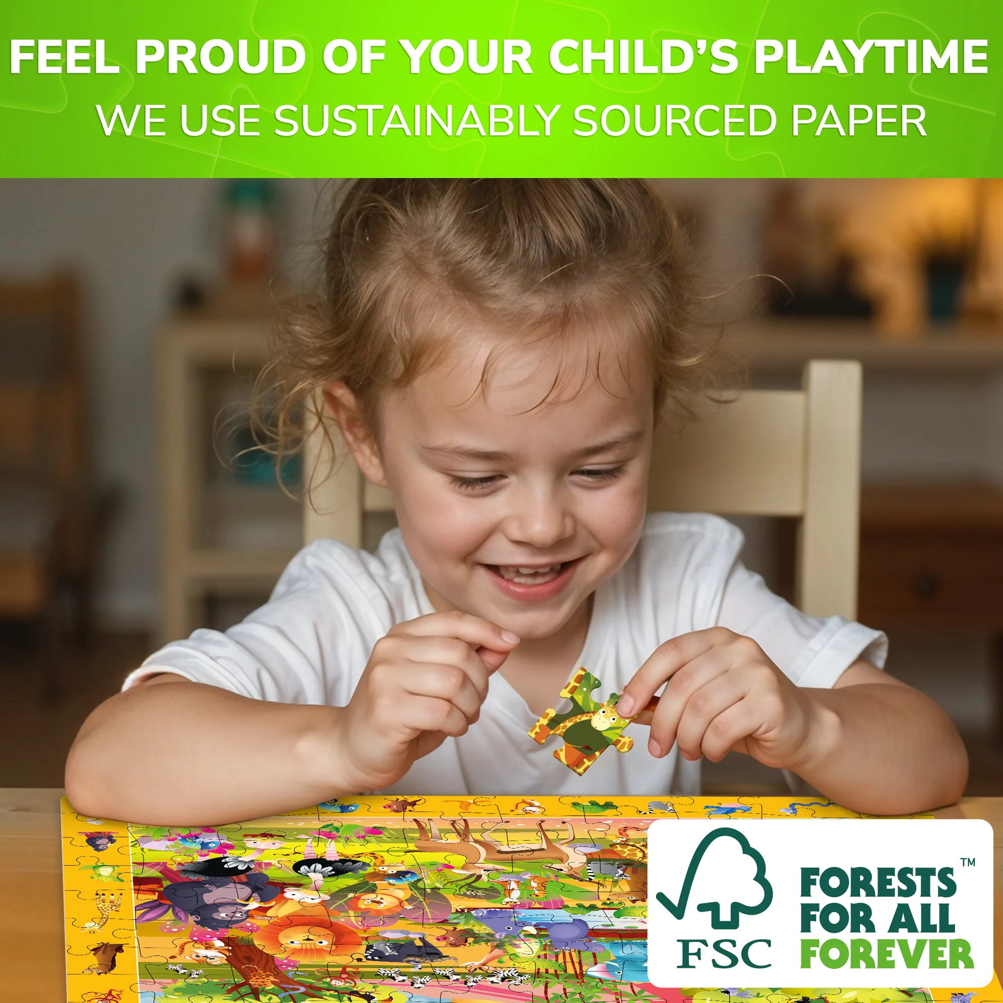 100 Piece Search & Find Puzzles for Kids with Animals, Cars - Image 6