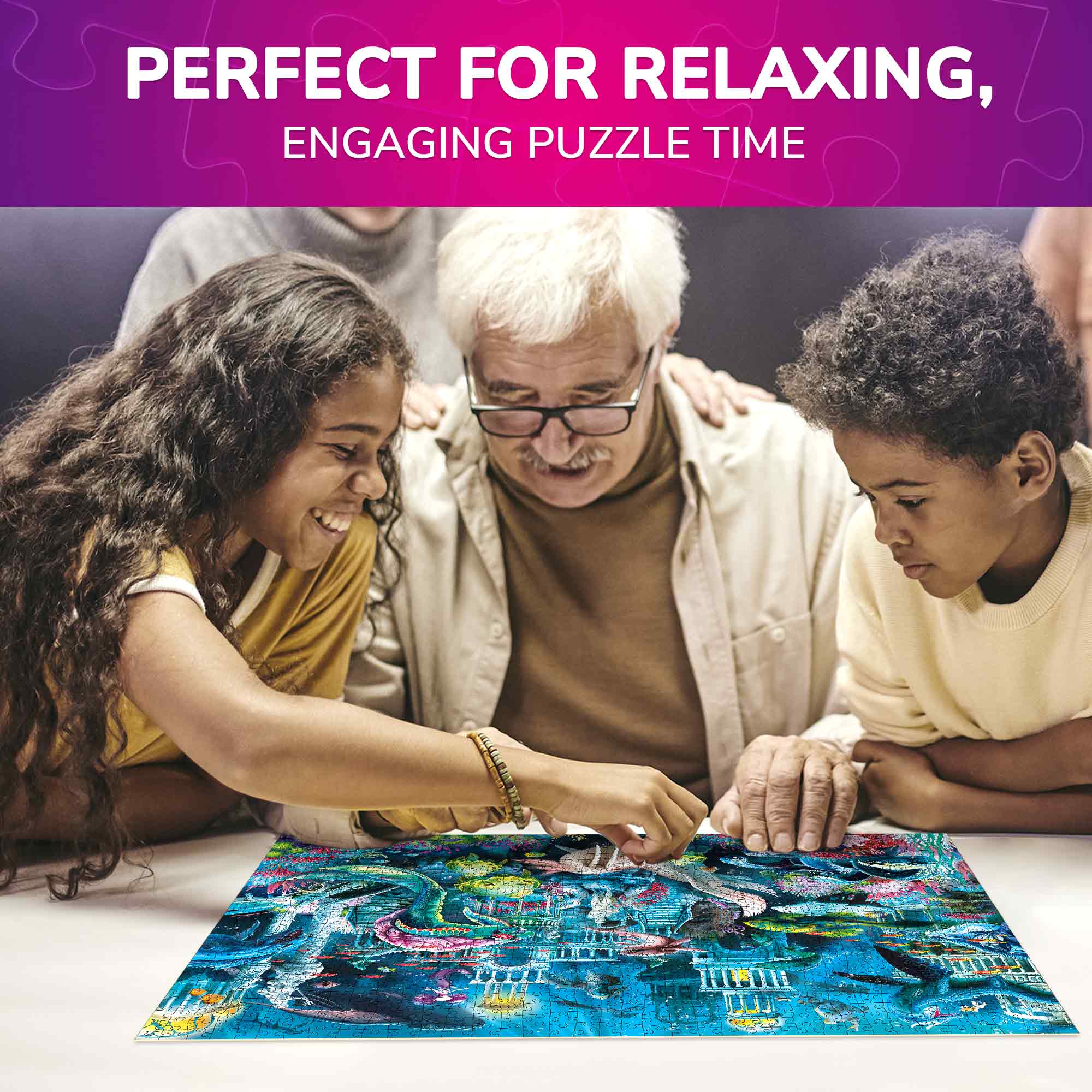 1000 Pcs Jigsaw Puzzle for Adults | Lost City - Image 5