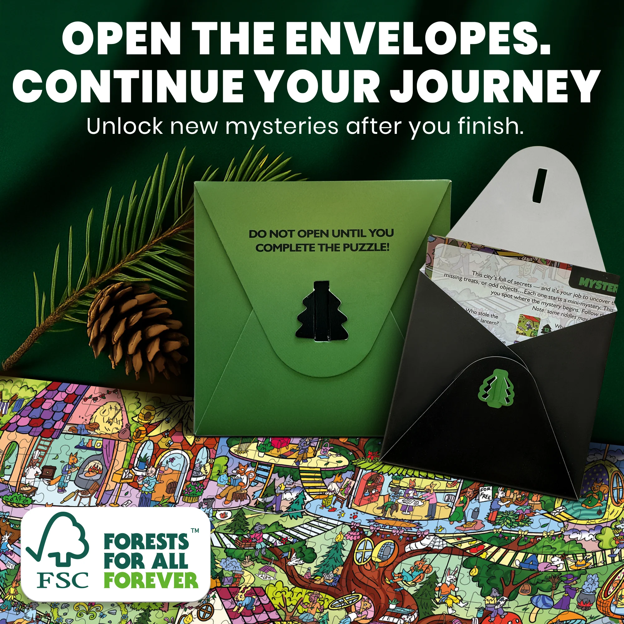 1000 Pcs Puzzle for Adults with Hidden Tasks | Twigtail Kingdom - Image 4