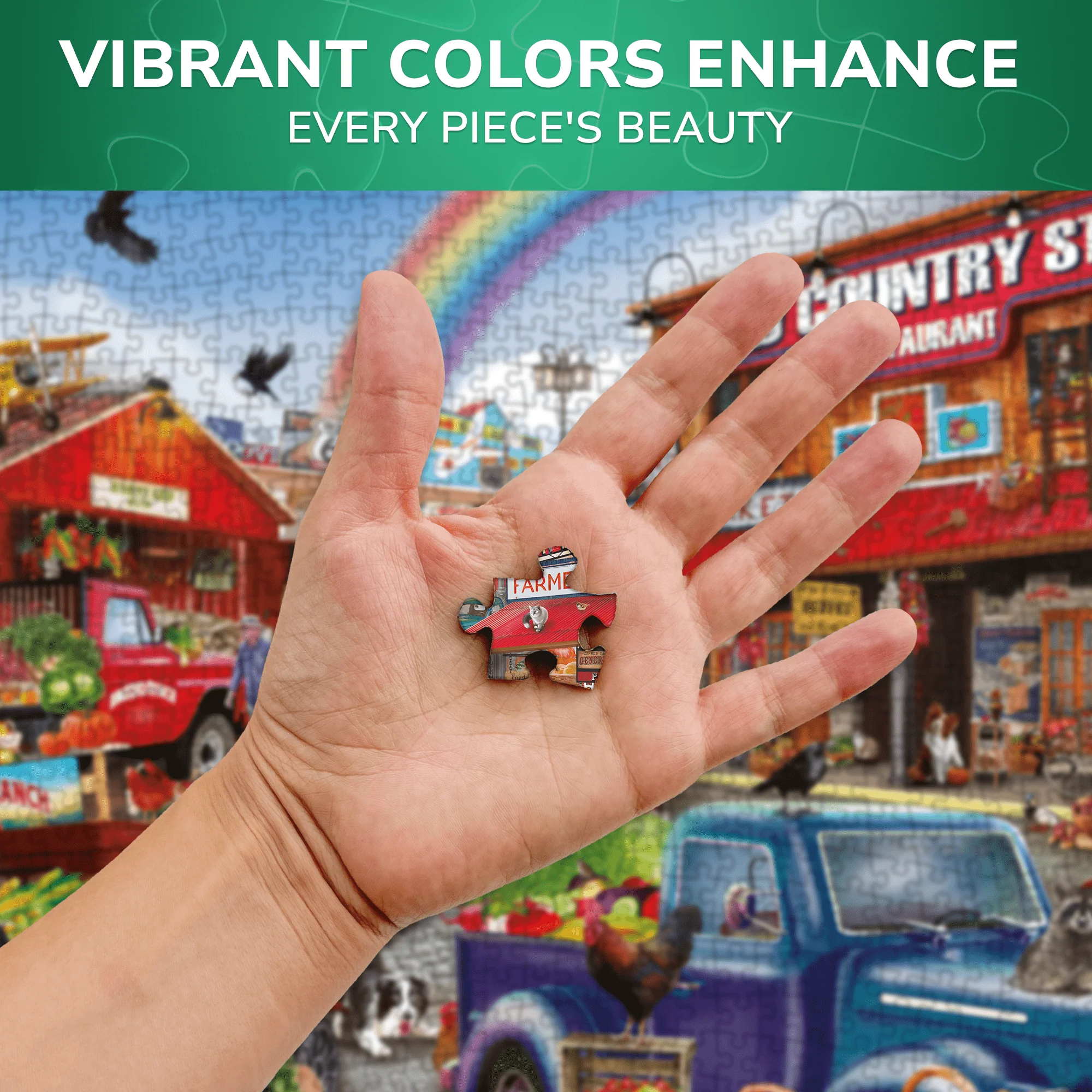 1000 Pcs Jigsaw Puzzle for Adults | Bazzar - Image 4