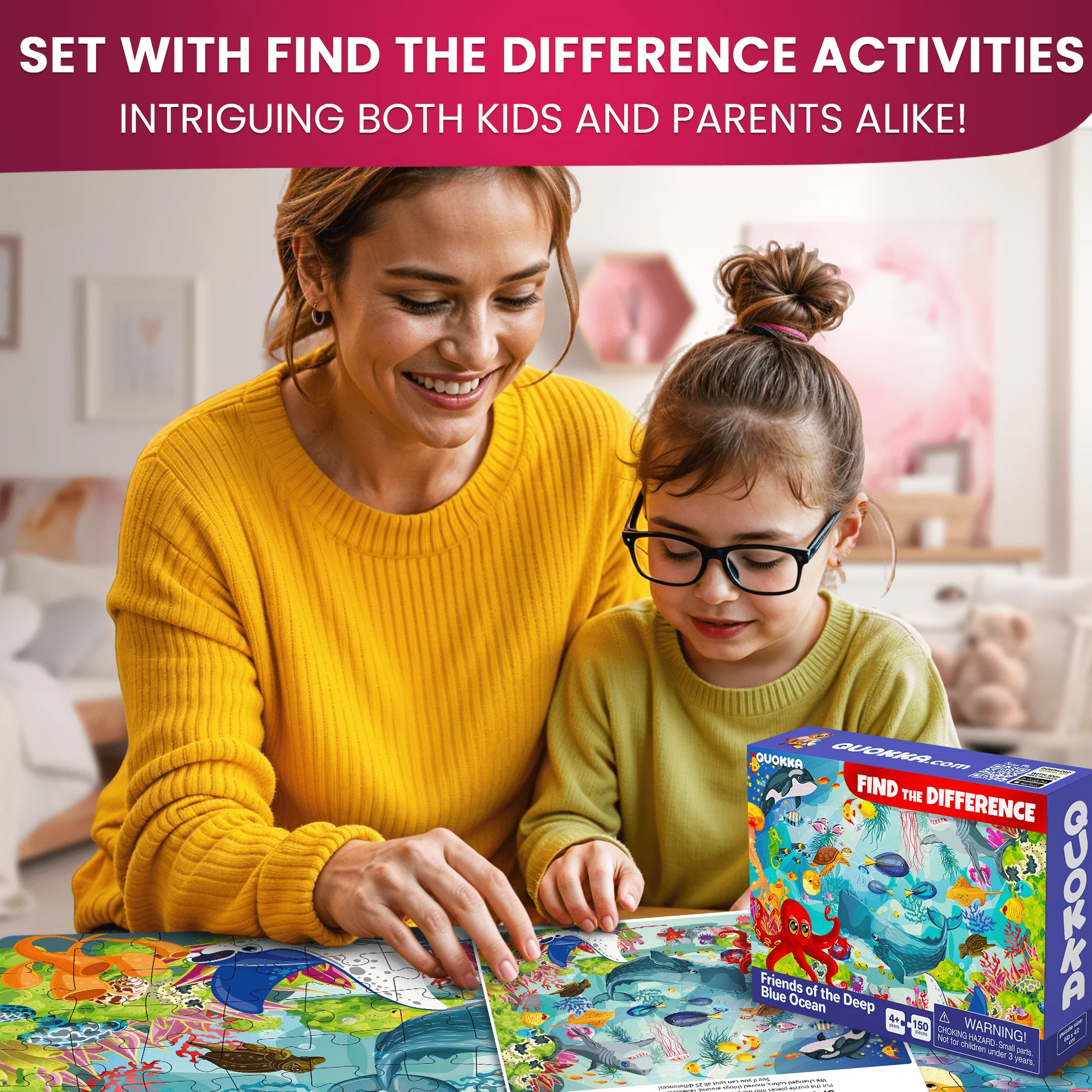 150 Pcs Puzzles for Kids | Pier, Ocean & Pets - Image 4