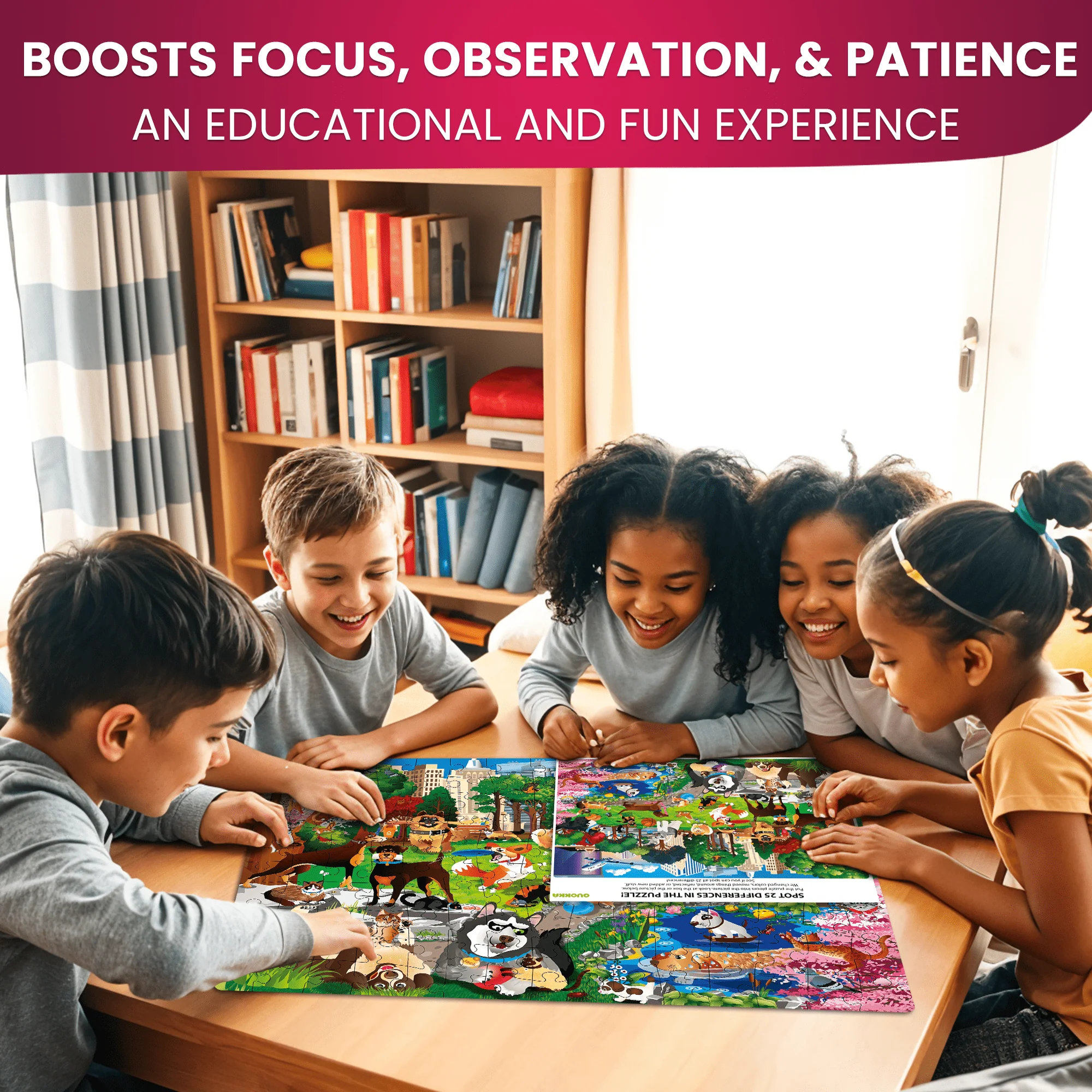 150 Pcs Puzzles for Kids | Pier, Ocean & Pets - Image 5