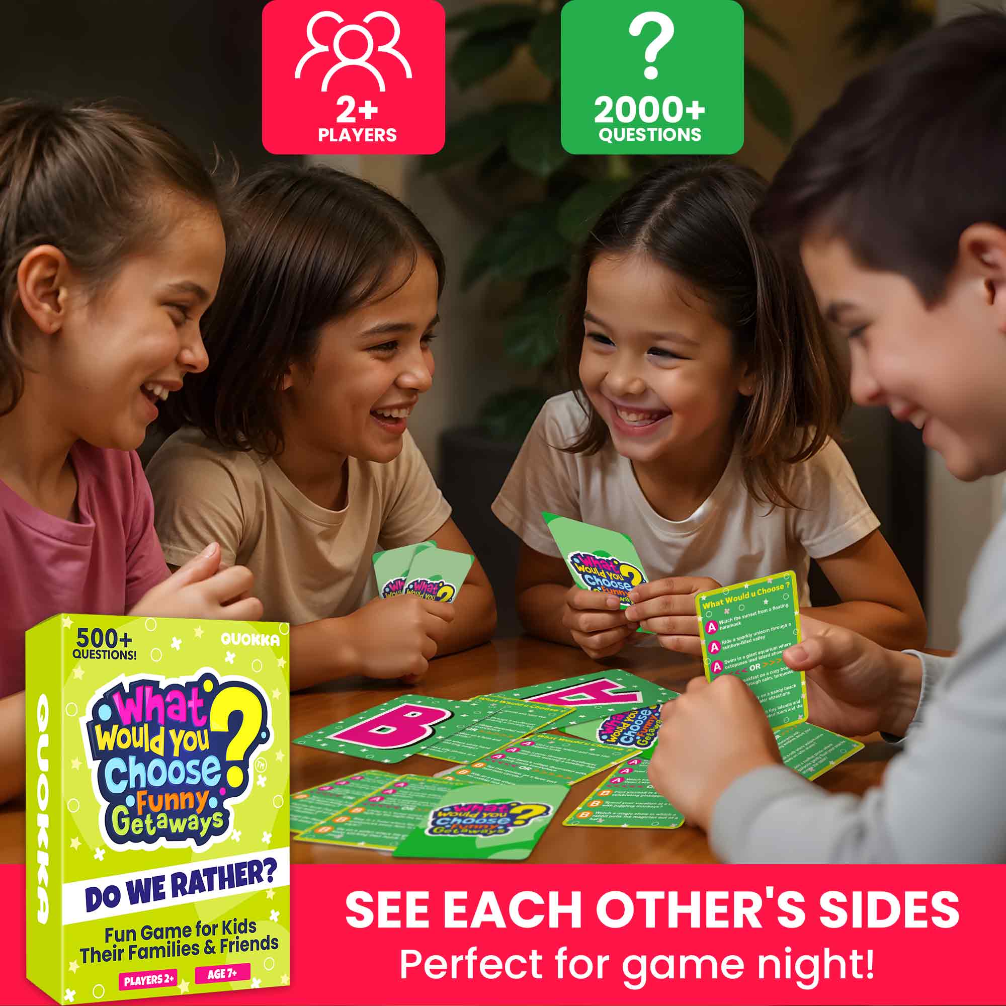 4 Set Card Game What Would You Choose?  for Kids & Family - Image 4