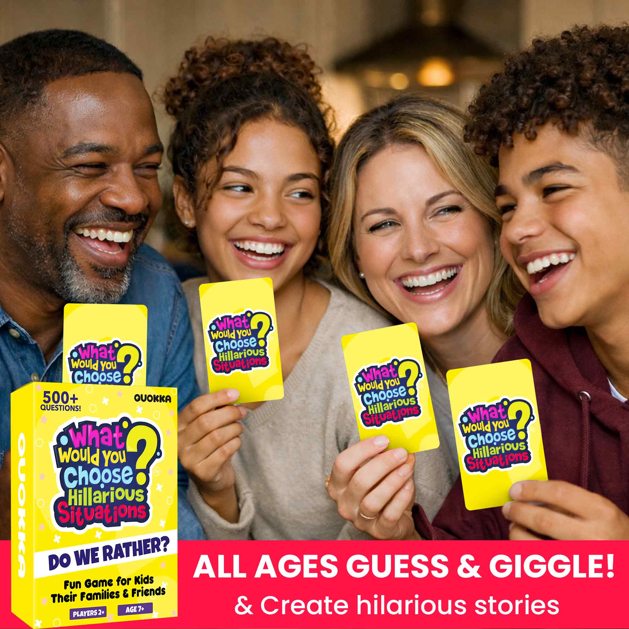 4 Set Card Game What Would You Choose?  for Kids & Family - Image 5