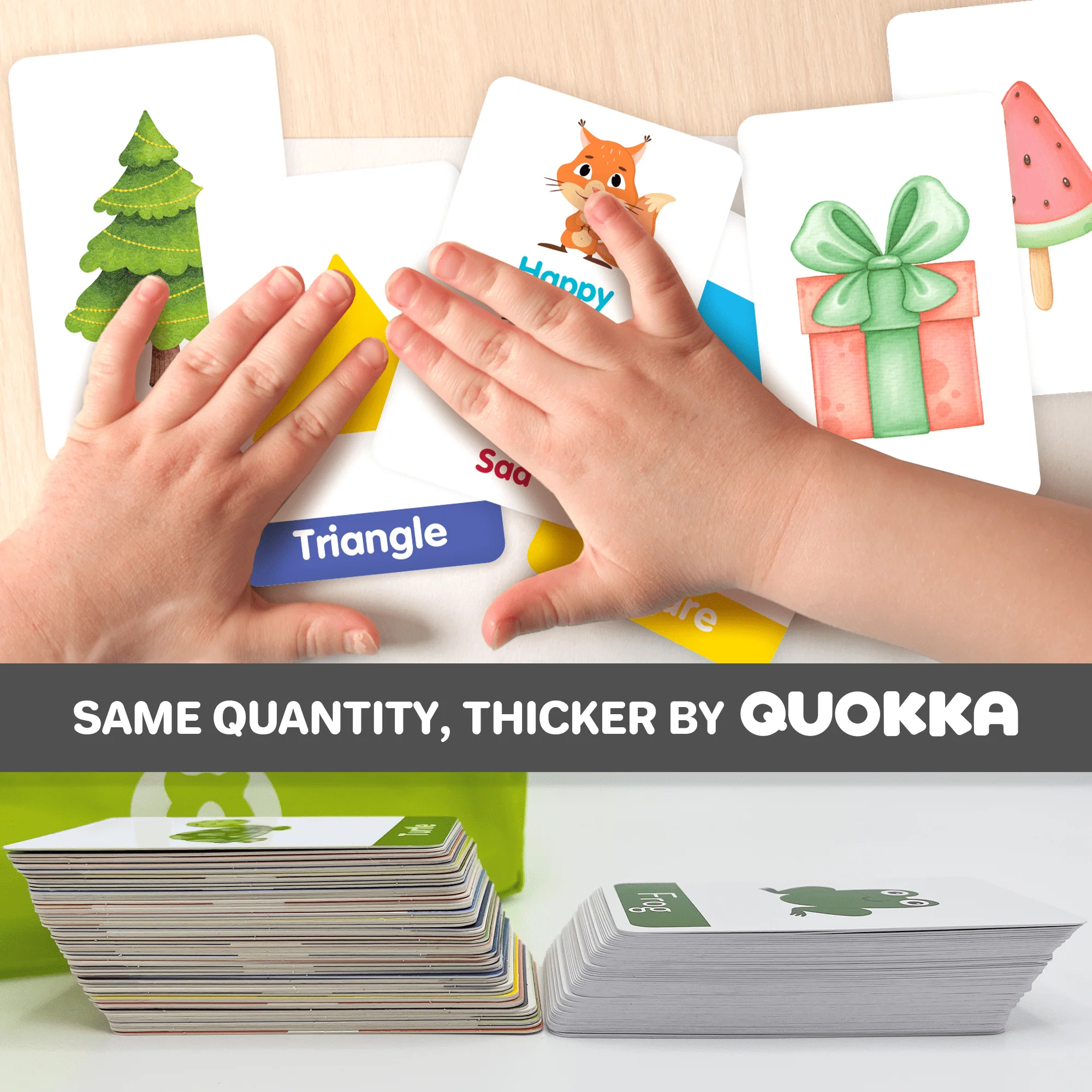 60 Learning Flash Cards for Toddlers | ABC, Numbers & Animals - Image 5