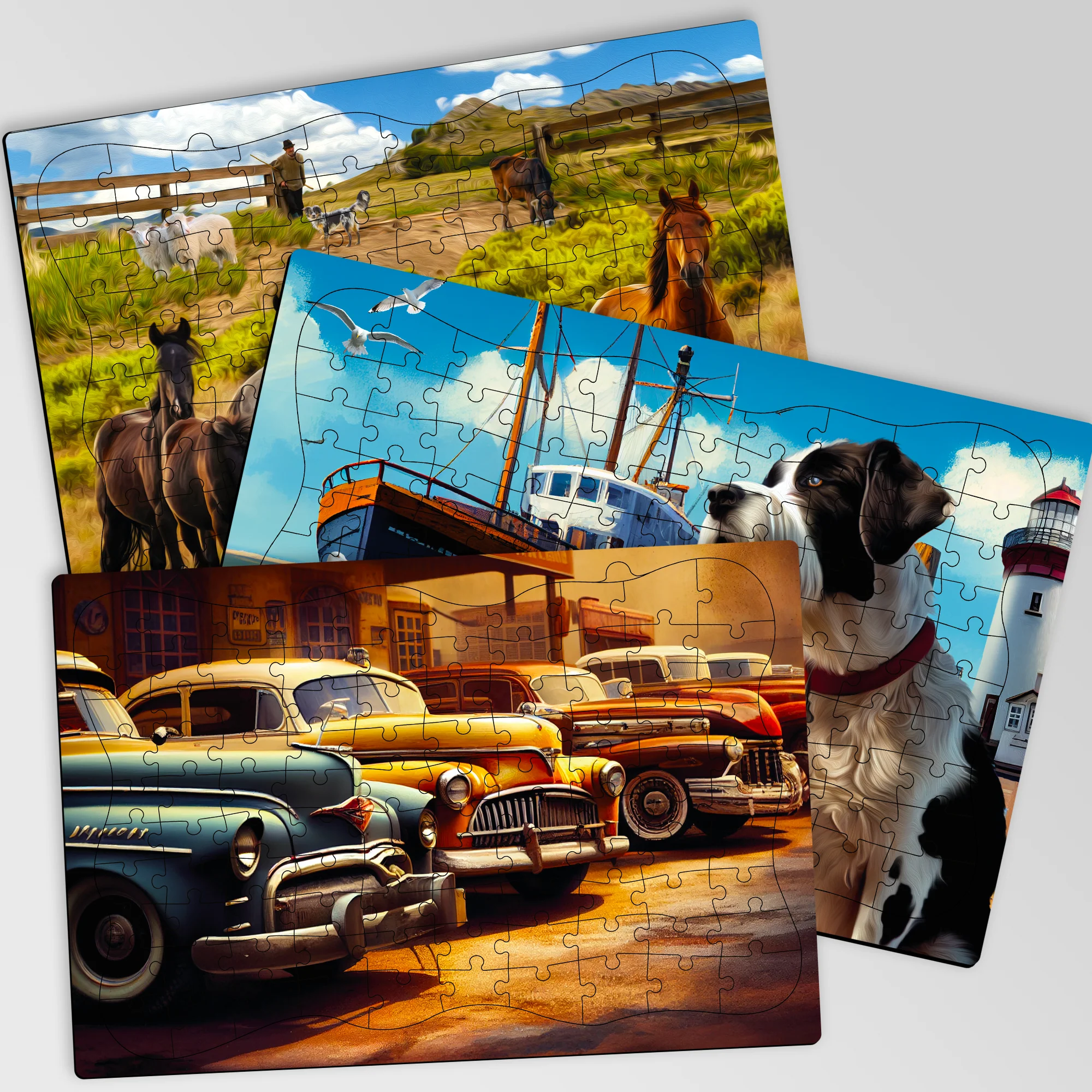 100 Pcs Dementia Puzzles for Elderly | 3 Alzheimers with Animals - Image 8