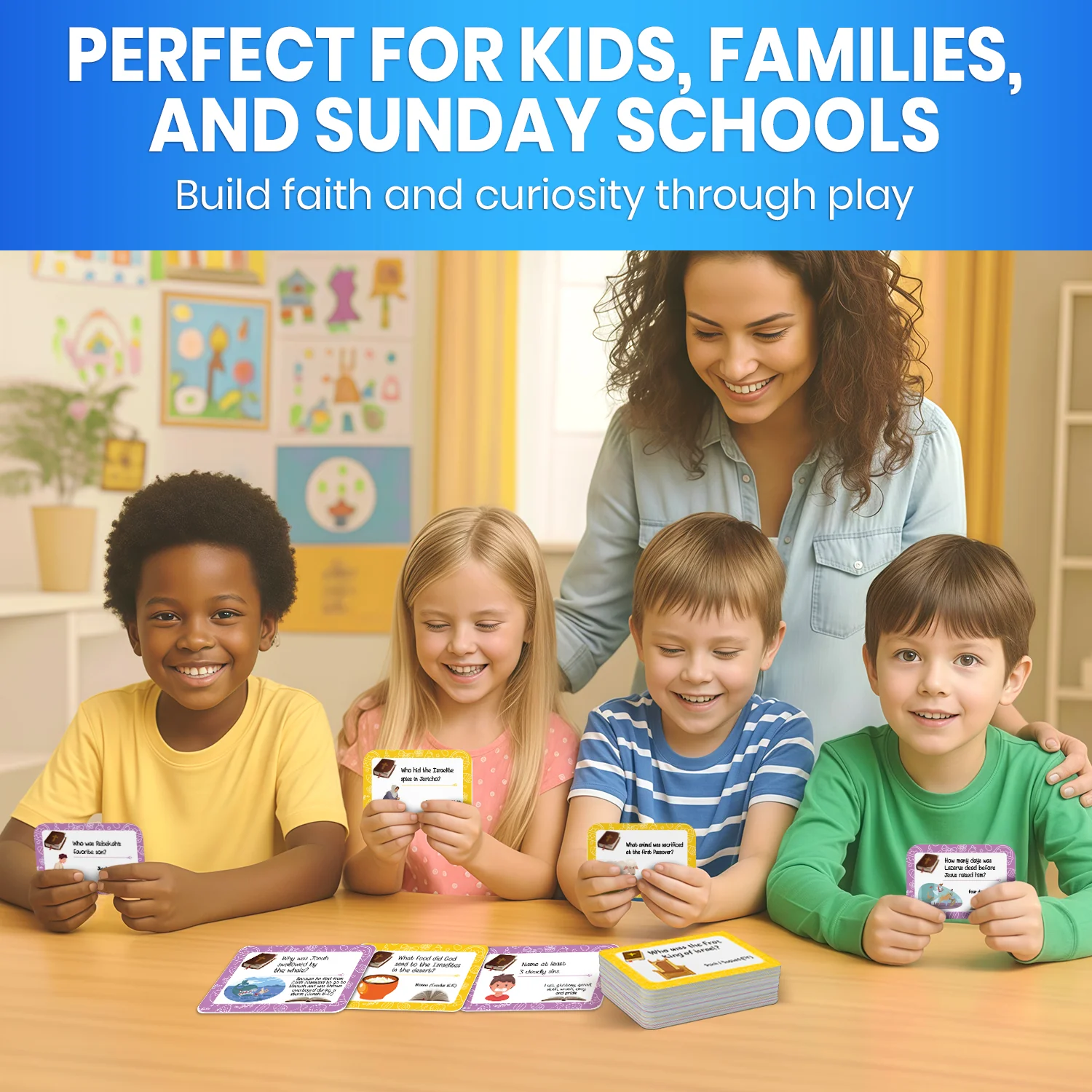 Bible Trivia Game - 300 Engaging Questions for Kids & Families - Image 4