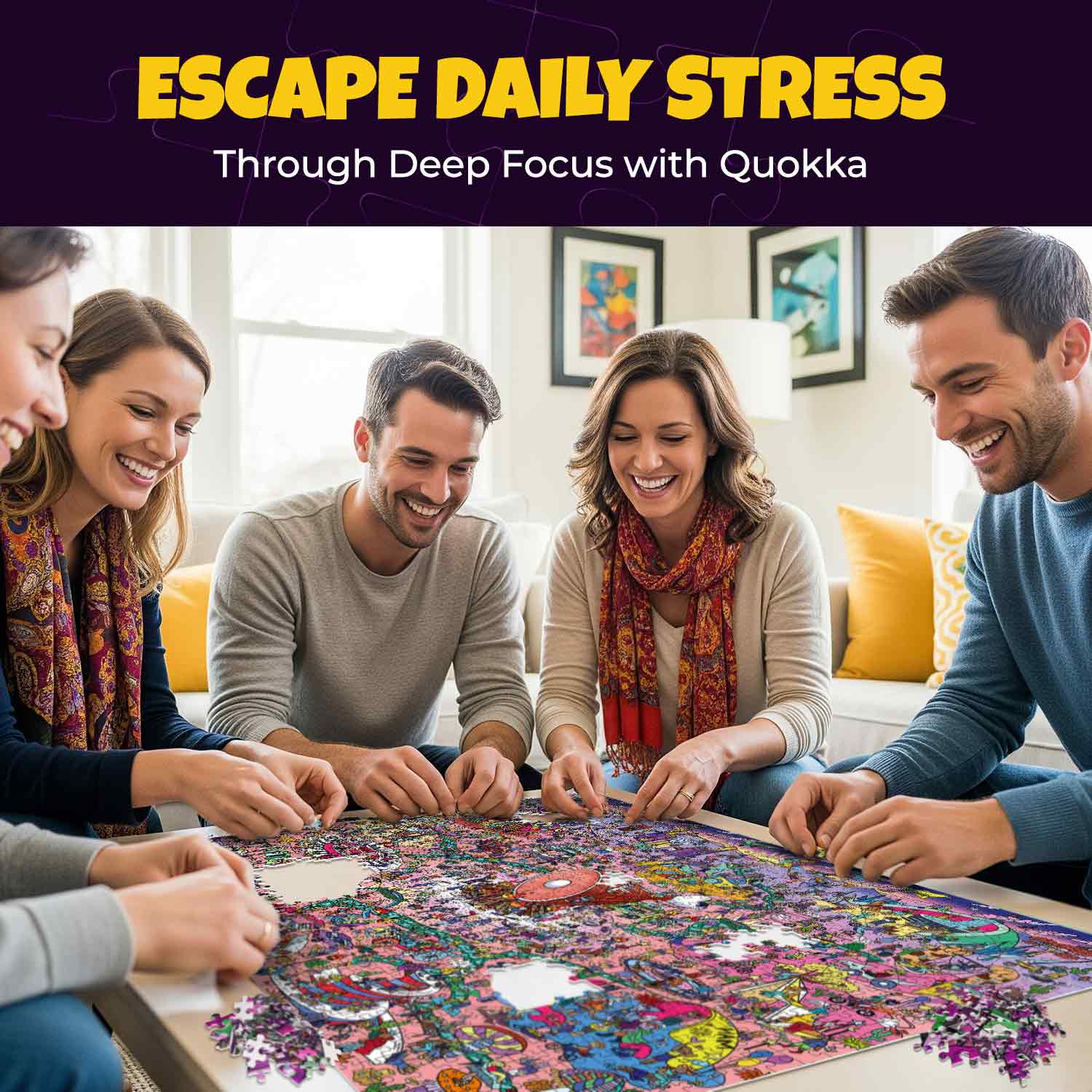 Bundle Set 3x1000 Piece Puzzle for Adults with Hidden Secrets & Audio Story - Image 6