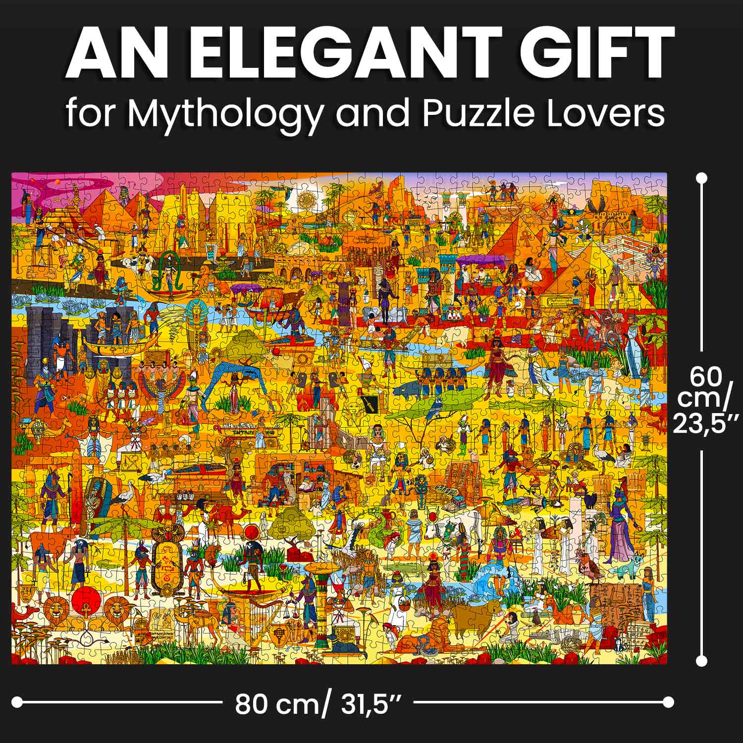 Bundle Set 6x1000 Piece Puzzle for Adults with Secret Tasks - Image 3