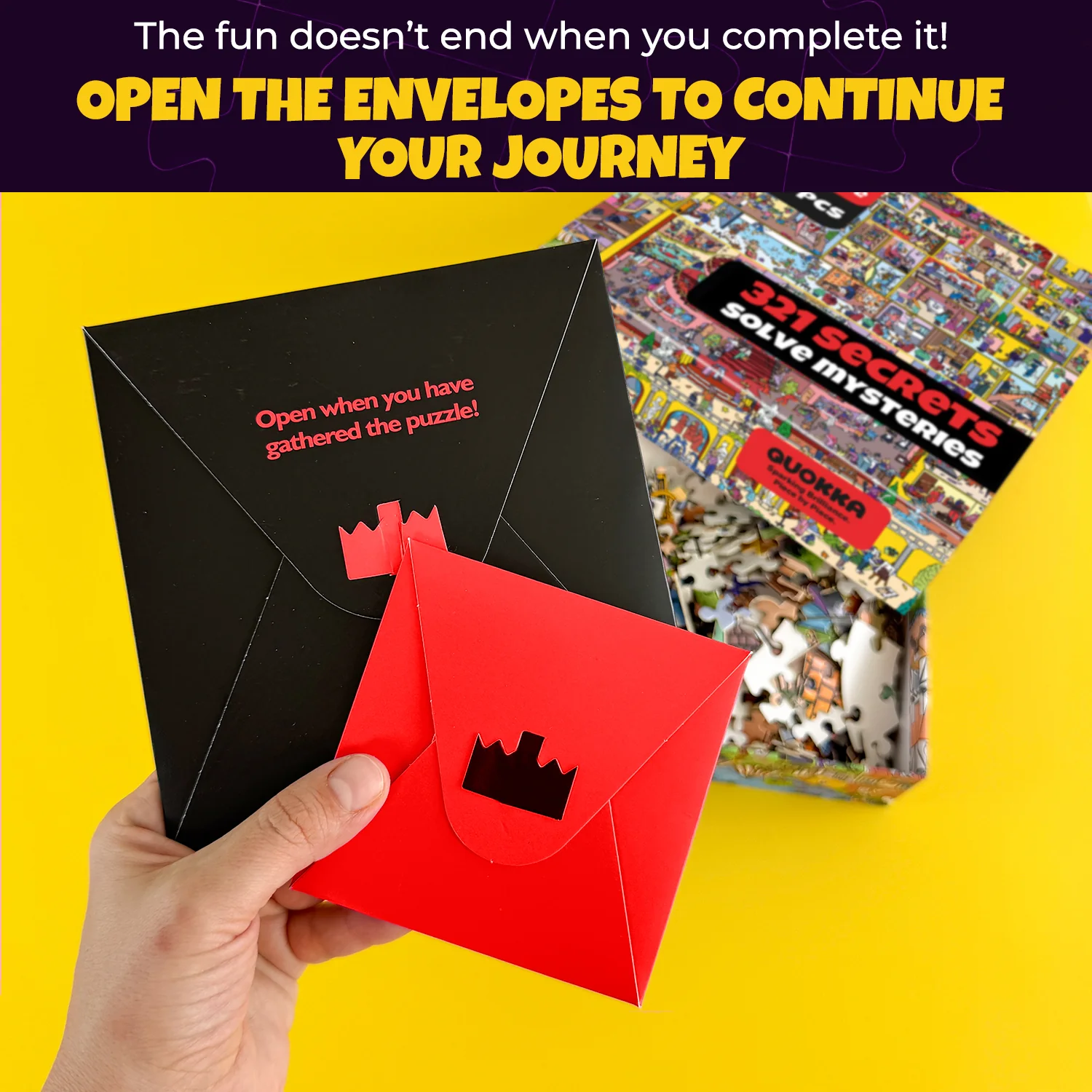 Bundle Set 6x1000 Piece Puzzle for Adults with Secret Tasks - Image 5