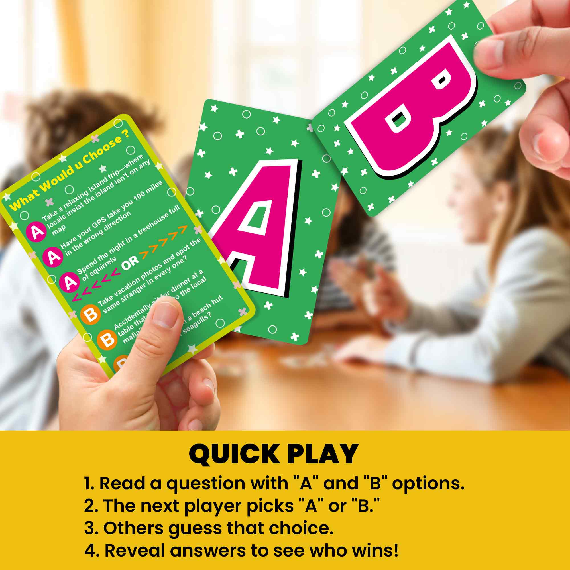 Card Game What Would You Choose? Getaways for Kids & Family - Image 3