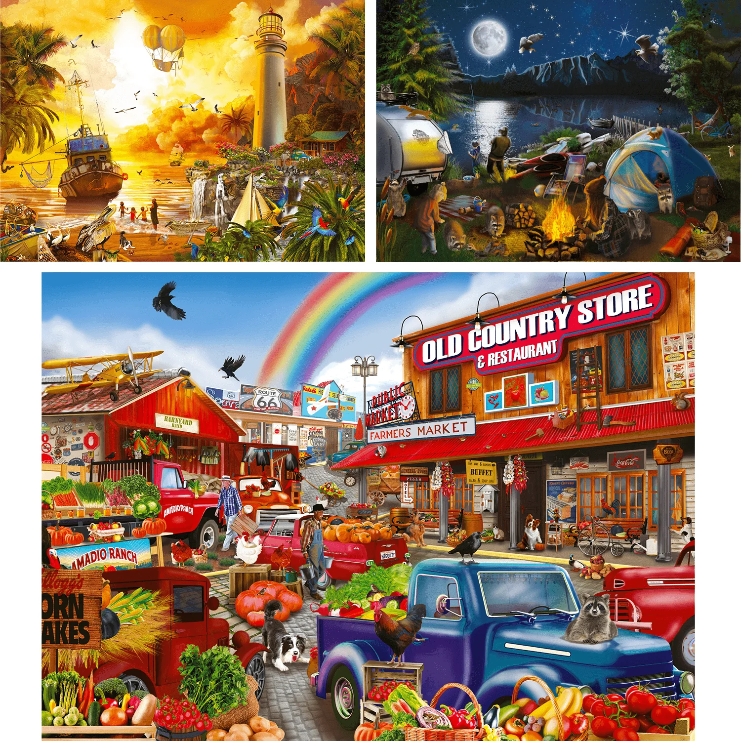 1000 Pcs Jigsaw Puzzle for Adults |Market - Image 7