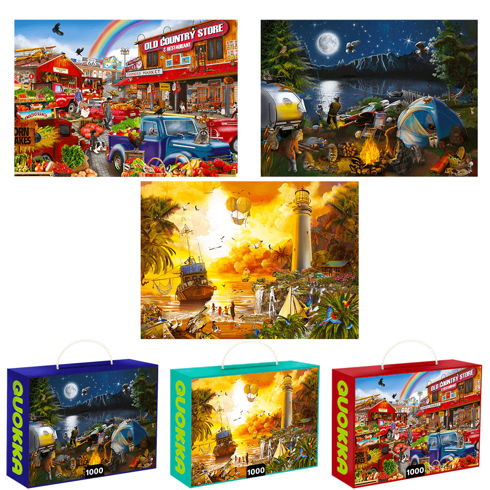 1000 Pcs Jigsaw Puzzle for Adults |Market - Image 8