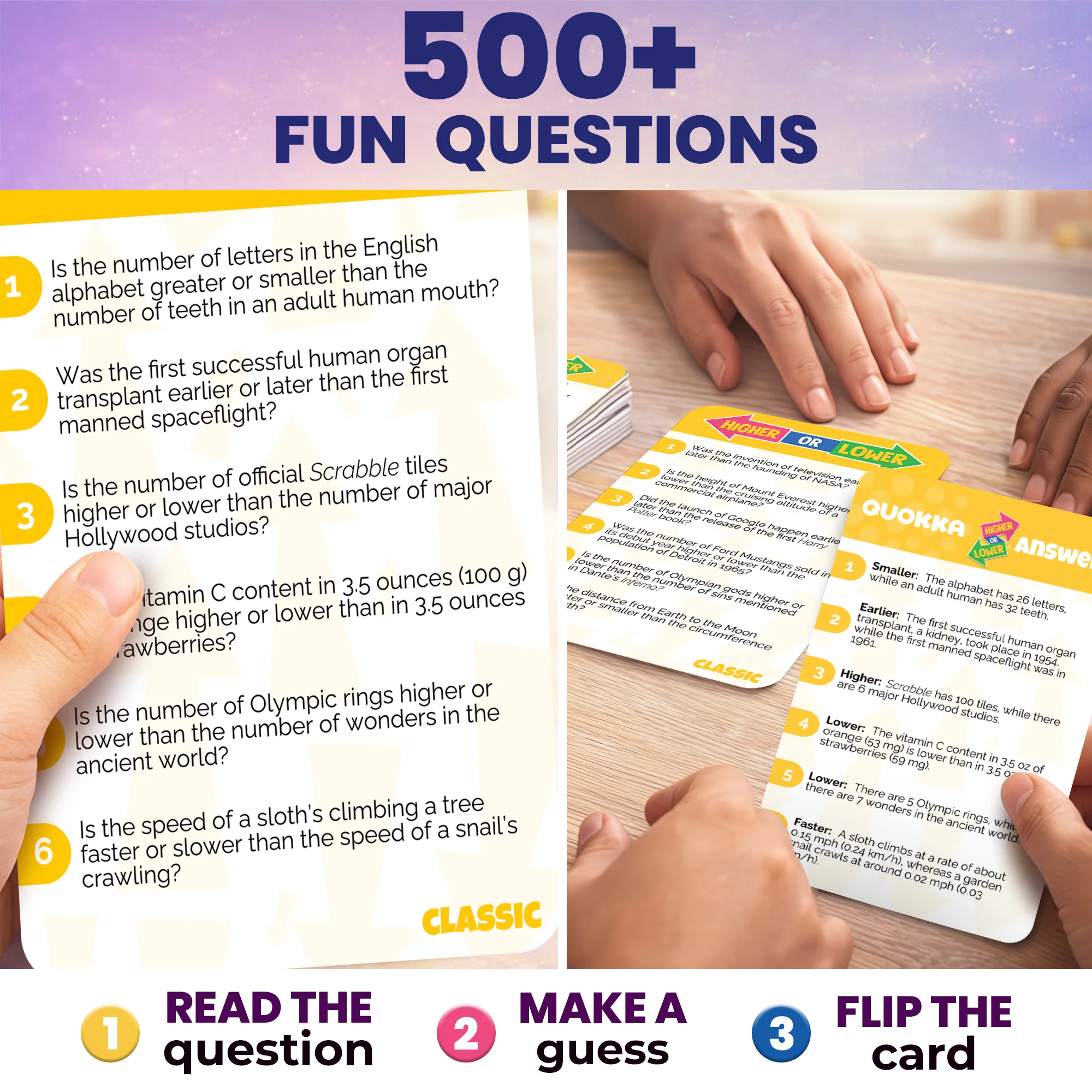 Higher or Lower Board Game | Family Card Game - Image 3