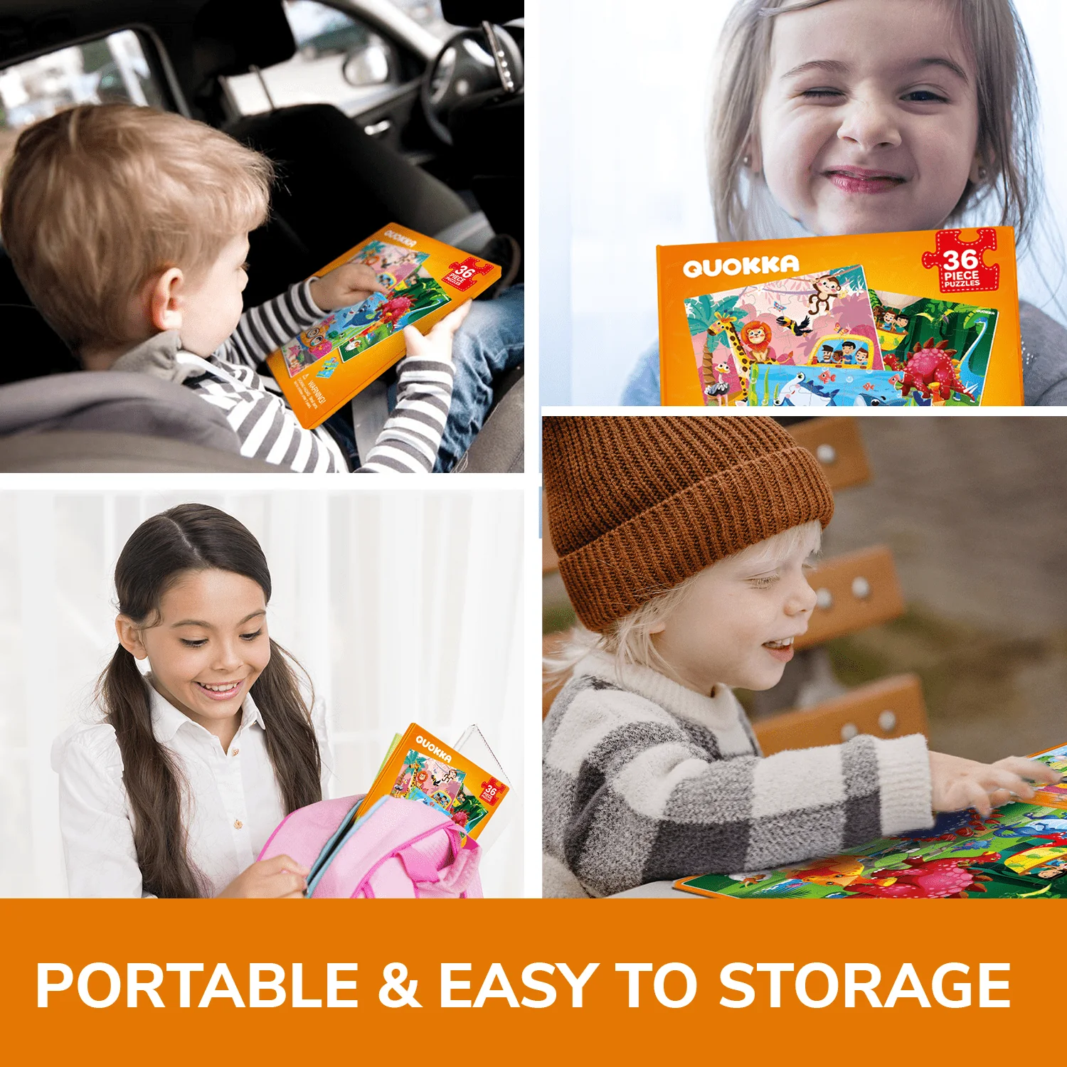 Magnetic Book 3x36 Pcs Puzzles for Kids |  Ocean & Safari Animals - Image 5