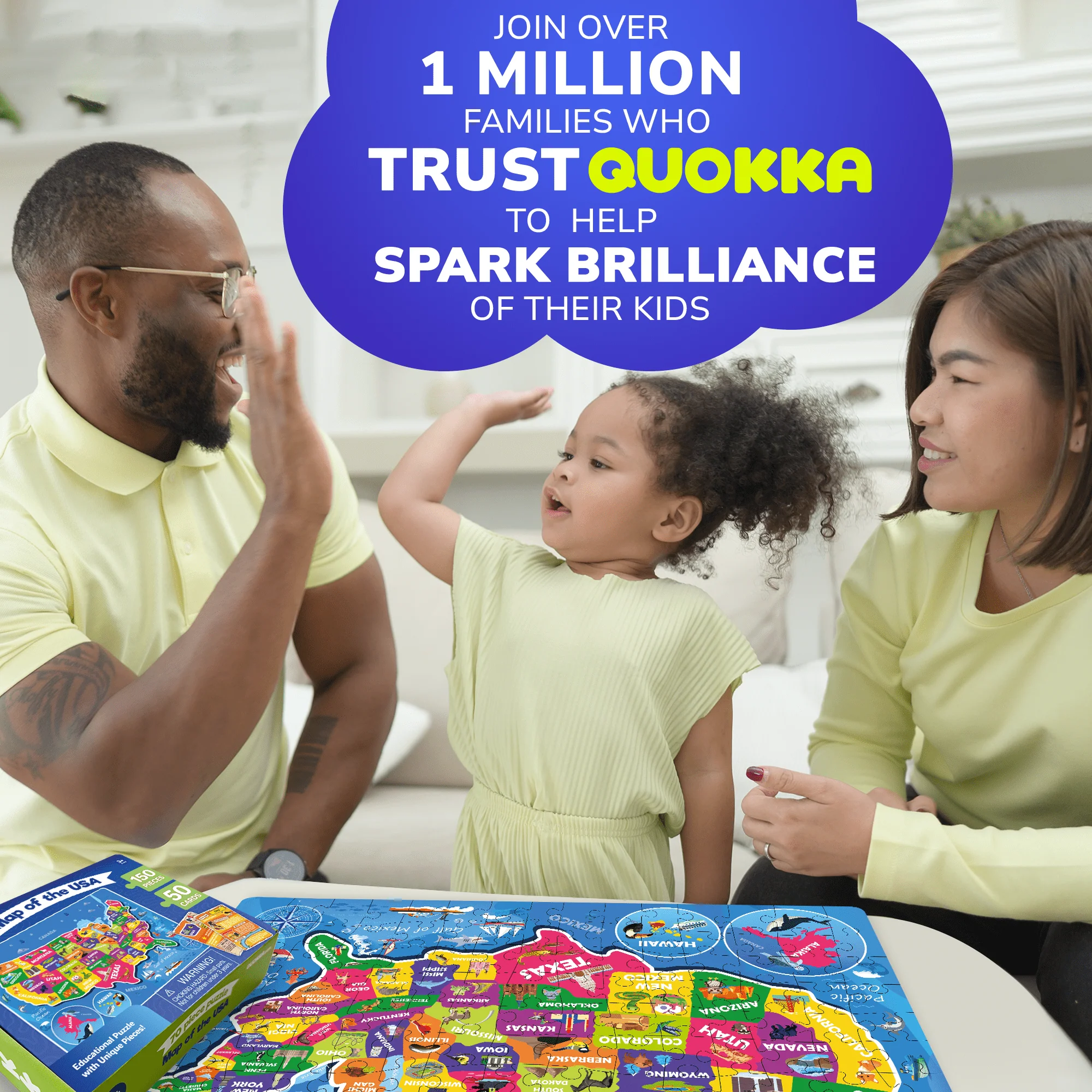 150 Pcs Jigsaw Puzzles 50 Cards For Kids | USA - Image 5