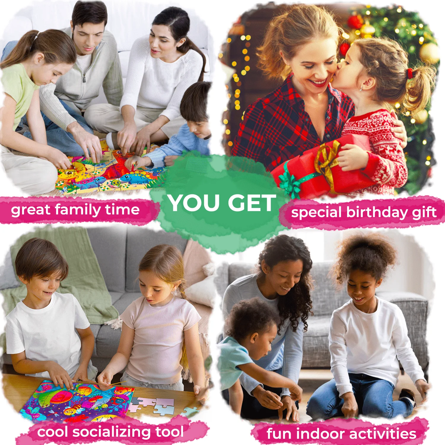 30 Pieces Puzzles for Kids | Dinosaur, Bugs & Animals - Image 6