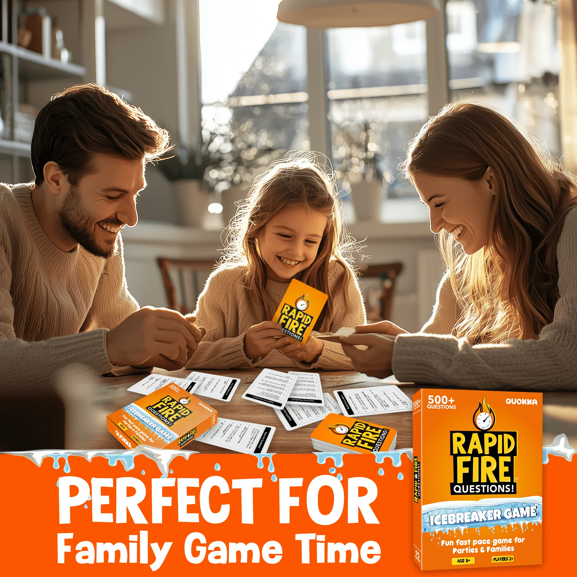 Rapid Fire Questions Kids & Family Card Quiz Game - Image 5