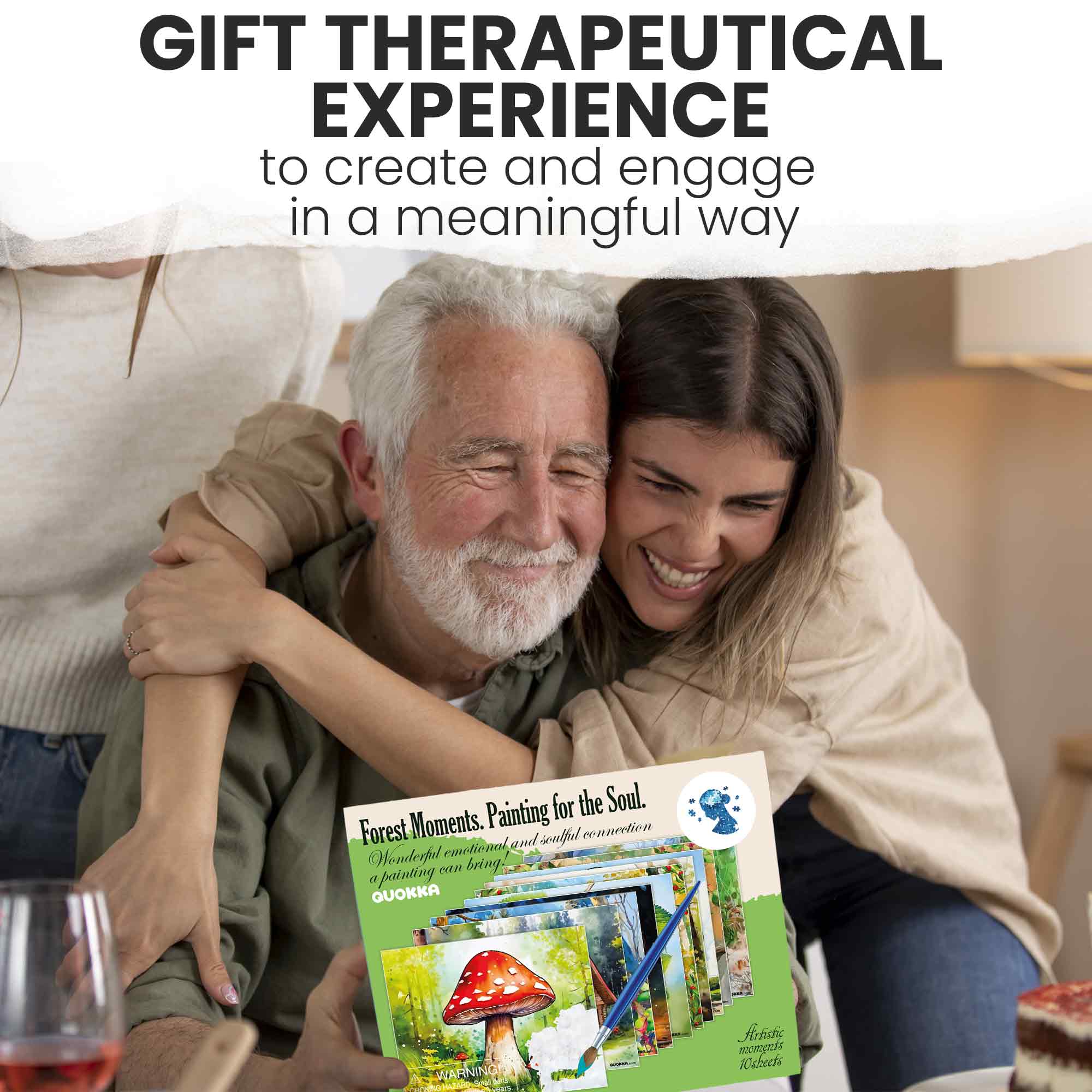 Water Painting Dementia Activities for Seniors | Forest - Image 6