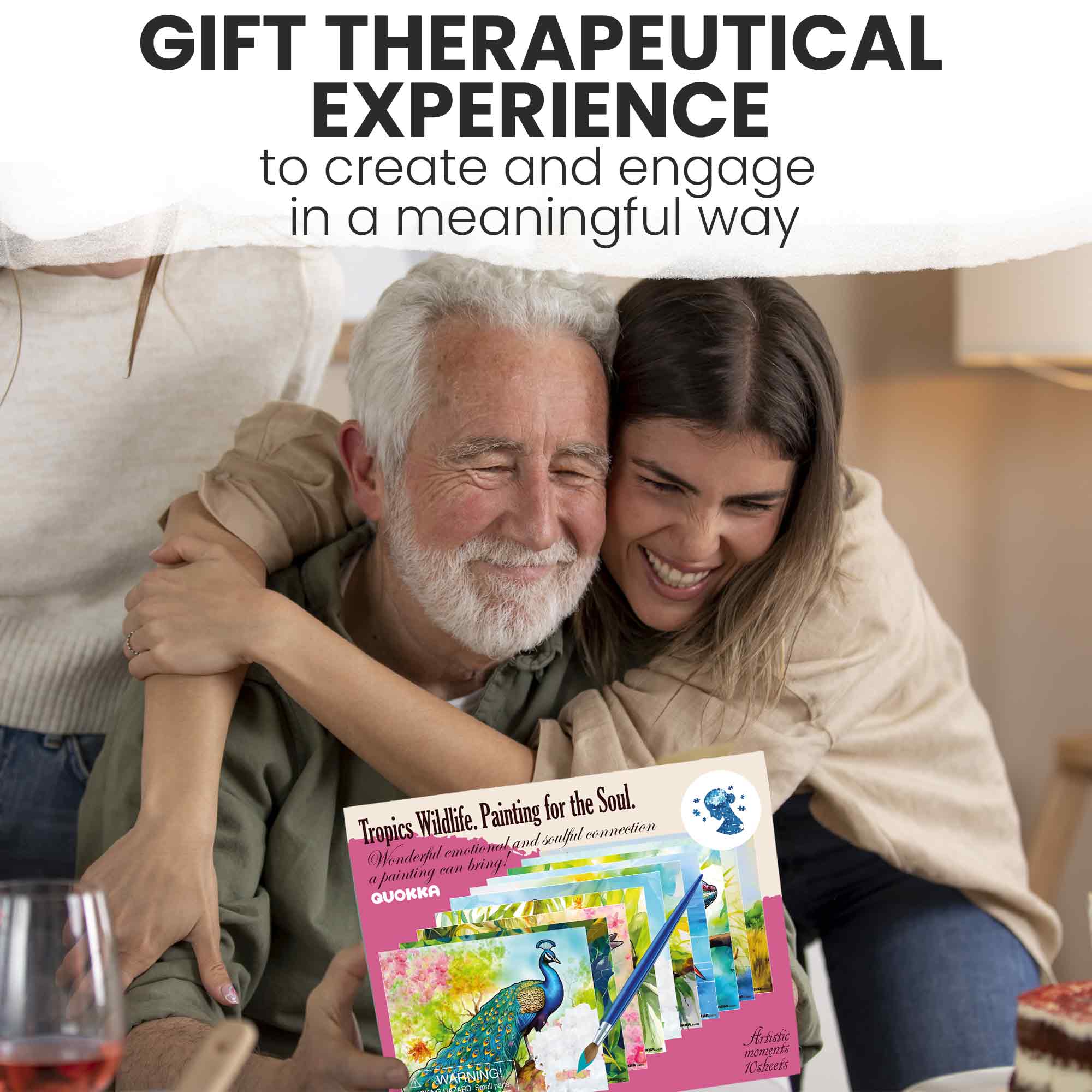 Water Painting Dementia Activities for Seniors | Tropic - Image 6