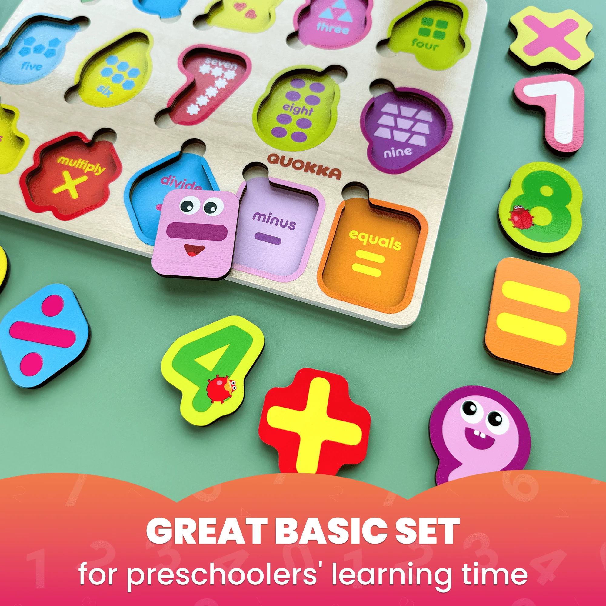 Wooden Puzzles for Toddlers | Numbers - Image 5